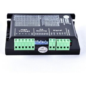 2-Phase Digital Stepper Driver DM542 Nema 23 Analog Driver 20-50VDC Maximum 4.2A Suitable for CNC CO2 Cutting Machine