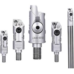 1pc ضبط غرامة الأداة الممل رأس LBK CBK EWN LOCK TOUND الخيط الفتحة الصغيرة ثقب ممل SDJ10 SDJ12 حامل أداة ممل (SDJ 10-12 M5)