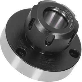 Yosoo Collet Chuck, Collet Chuck For Lathe ER32 ‑ 80mm Clamping Replacement Straight Hole Lathe For Milling Machine Equipment
