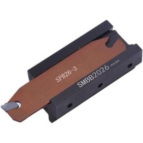 1pc SPB226 SPB326 SPB332 SPB432 SMBB2026 SMBB2526 SMBB2532 Grooving Cut-Off Cutter Holder SP300 200 NC3030 Lathe Turning Tool Holder(SMBB1632,SPB232)