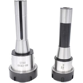 1PCS COLLET Chuck ER16 ER20 ER25 ER32 ER40 R8 7/16 THEARD M12 HANDROW R8 TAPER SHANK MLING MILLING MACHER MACHENTALDS (7-16 THRAWN SMITHER ، R8-ER16)