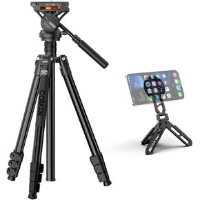 COMAN KX3939Plus Camera Tripod + DP55 Magnetic Porcket Phone Tripod Stand