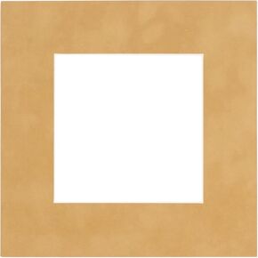 CountryArtHouse Textured Cream Acid Free 11x14 Picture Frame Mats with White Core Bevel Cut for 8x10 Pictures - Fits 11x14 Frame - One Mat