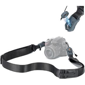 koolehaoda Camera Strap with Quick Release Buckles, Nylon Camera Strap, Comfortable Neck Strap for iPad, Cellphone Tablet, Camera, Laptop, Binocular, Luggage Bag
