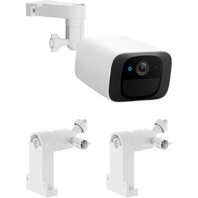 Wall Mount Compatible with eufyCam 2C/2C Pro, 2/2 Pro, 3C/S300, 3/S330, Also for SoloCam S220/C210, Adjustable Camera Mount Brackets for Eufy Camera Indoor/Outdoor, 2Pack