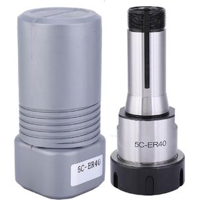 5C ER40 Collet Chuck Holder | Accurately Ground CNC Milling/Lathe Tool | Extended Shank for Deep Processing | High Hardness Steel Construction