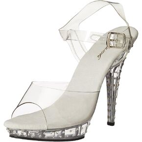 Pleaser Women's Lip-108SDT/C/M Platform Sandal