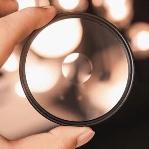 Center Spot Special Effects Pinhole FX Lens Filter for Photo, Video