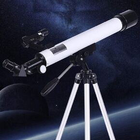 Telescope Portable Refractor Telescope Great Astronomy Gift for Kids to Explore Moon Space 50mm Aperture Telescopes for Astronomy Nice Family