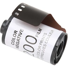 Camera Color Film, Vintage Camera Color Film Wide Exposure Tolerance 35MM Medium Magnification Fine Grained 8 Sheets for Photography for Travel