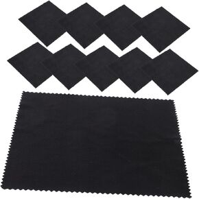 NOLITOY 20pcs Eyeglasses Cleaning Cloths Soft Screen Cleaner for Phones Laptops Tablets and Glasses Reusable for Optics