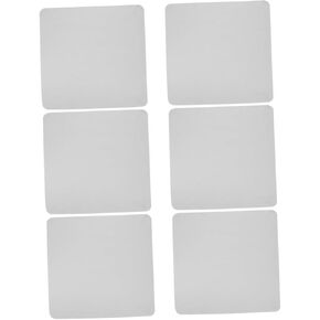 Homoyoyo 6pcs Microfiber Cleaning Cloth Lens Wipe for Eyeglasses Camera Screens Soft Scratch Dirt for Jewelry Electronics Care
