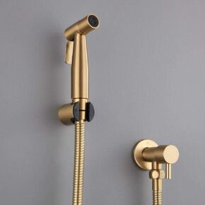 Compatible with Bathroom Toilet with Wall Mount and Toilet MountHolder - SUS304 Spray Gun Toilet and Toilet Set Companion Booster Nozzle Wall Mounted