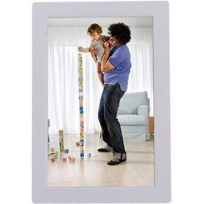 12-inch Digital Photo Frame, 16MB high-Resolution Ultra-Thin Narrow-Side Remote Control Electronic Photo Frame with Speaker Suitable for Picture Music Video,Black Gift