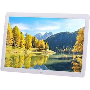 Photo Frame Digital 15-inch high-Definition Screen Digital Resolution up to 1280×800 with Music Video Player Calendar Clock Gift