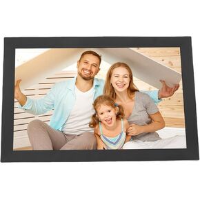 16.7 Inch WiFi Digital Picture Frame,1920x1080 LCD Touch Screen Photo Frame, 32GB Memory, Photo Gifts for Parents and Grandparents (US Plug)