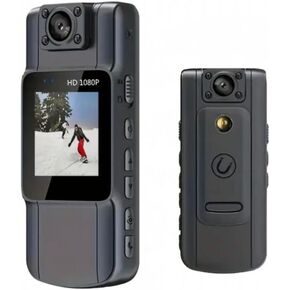 4K Action Camera with WiFi, Portable Sports Camcorder with IR Night Vision for Cycling Recording (4K with WiFi)