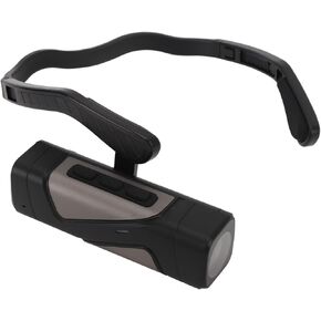 4K Head Mounted Sports Camera with 2.0 Stabilization, 130° Wide Angle, Versatile Mounting Options, Real time Monitoring, Direction Verification