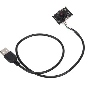 Eujgoov 3 MP Camera Module OV3660 Chip 64° View USB Cable Manual Webcam Board