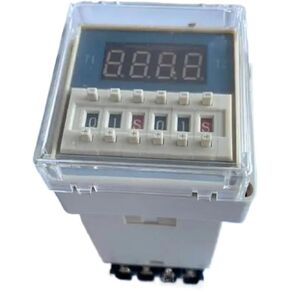 Digital Display time Relay DH48S DH48S-S Electric delay timery 0.1S-99H 8PIN with Base(DCAC24-220V)