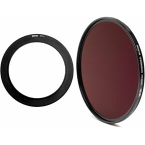 NiSi 67/82 ND5.0 Bundle - 82mm UV/IR Cut ND100000 (16.6 Stops), Low-Profile Aluminum 67-82mm Step-up Adapter Ring - Celestial Event Photography Neutral Density Filter