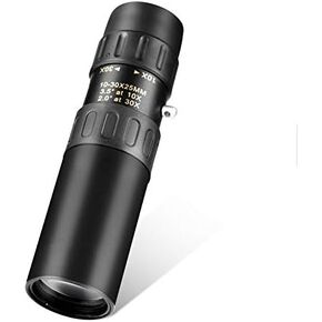 Binoculars Original Binoculars 10-30x25 Zoom Monocular Telescope Pocket Binoculo Hunting Optical Prism Scope no Tripod