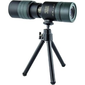 Binoculars 8-24X30mm Super Telephoto Zoom Monocular Telescope Racing Beach Birds Watching for Beach Travel(A) (B)