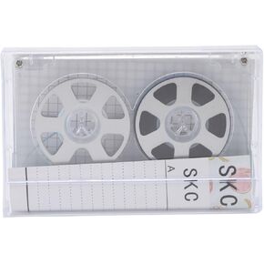 to Cassette Tape, 46 Minutes Recording, Normal Bias, Low Noise, Output, Transparent , Ideal for Music Recording and for Musicians (Ylwxzenithf6WZea-11)