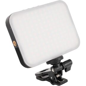 Phone LED Selfie Light, 3 Light Modes, Color Temperature 2500K-9000K, 156 LEDs, 5000mAh Rechargeable, Portable for Video Recording, Selfies, Live Streaming