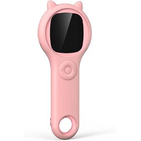 مجهر USB المحمول ، 100x 500x Zoom ، شاشة عالية الدقة 2 بوصة ، مصابيح LED ، واتصال النوع C ، والبطارية مدعوم ، للطلاب ، والهواة ، والعلماء الشباب (الوردي)