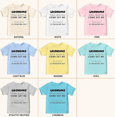 Grandparents Bodysuits and T-Shirts for Baby Toddler and Youth Fun Family Outfits in Saudi Arabia