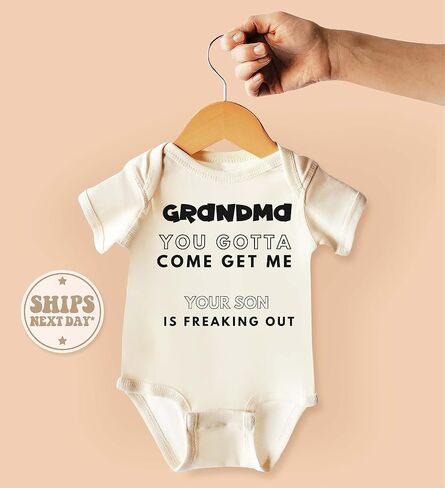 Grandparents Bodysuits and T-Shirts for Baby Toddler and Youth Fun Family Outfits in Saudi Arabia