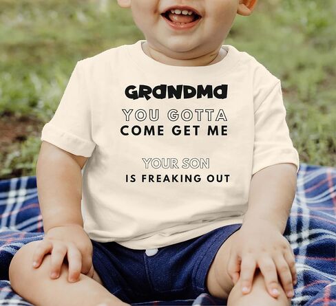 Grandparents Bodysuits and T-Shirts for Baby Toddler and Youth Fun Family Outfits in Saudi Arabia