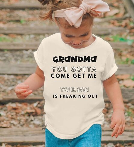 Grandparents Bodysuits and T-Shirts for Baby Toddler and Youth Fun Family Outfits in Saudi Arabia