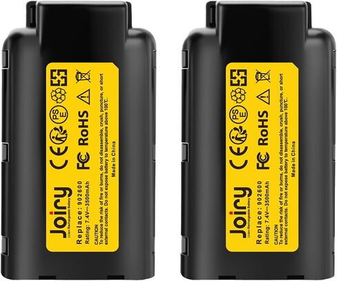 Joiry 2-Pack 7.4V 3500mAh Li-ion Replacement Battery with Higher Safety & Longer Runtime - Compatible with Paslode 902654 902600 902400 B20543A B20543 CF325Li 918000 IM250ALi in Saudi Arabia