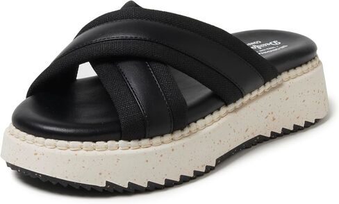 Dearfoams نساء ديزي مريح منصة الإسفين Slide Sandal in Saudi Arabia