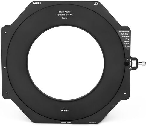 NiSi 105mm Lens Adapter for S5/S6 - for Use of NiSi 150mm Filter System Without a CPL on Cameras with Standard Filter Threads in Saudi Arabia