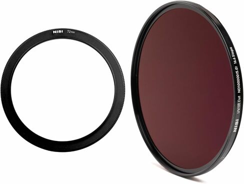 NiSi 67/82 ND5.0 Bundle - 82mm UV/IR Cut ND100000 (16.6 Stops), Low-Profile Aluminum 67-82mm Step-up Adapter Ring - Celestial Event Photography Neutral Density Filter in Saudi Arabia