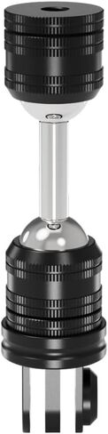 BGNing Dual Ball Head Adjustable Bracket, 1/4 Quick Release CNC Aluminum Camera Head, Suitable for use with Selfie Sticks, Tripods, Compatible with Hero/Action 5pro Sports Cameras (Type 7) in Saudi Arabia