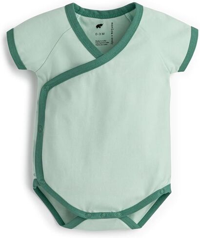 MONICA + ANDY Baby Organic Short Sleeve Lucky Bodysuit in Saudi Arabia