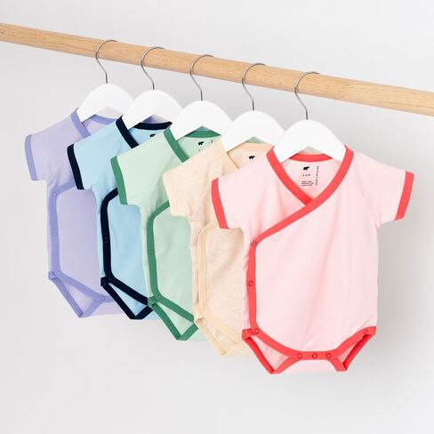 MONICA + ANDY Baby Organic Short Sleeve Lucky Bodysuit in Saudi Arabia