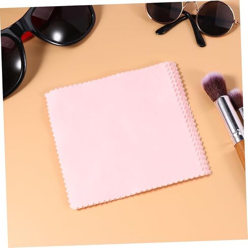 HOMSFOU 160pcs Microfiber Cleaning Cloths for Screens Eyeglasses Jewelry Scratch Lens Cleaner Portable Polishing Tool for Cameras Phones More in Kuwait