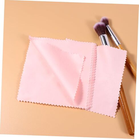 HOMSFOU 160pcs Microfiber Cleaning Cloths for Screens Eyeglasses Jewelry Scratch Lens Cleaner Portable Polishing Tool for Cameras Phones More in Kuwait