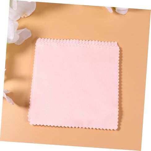 HOMSFOU 160pcs Microfiber Cleaning Cloths for Screens Eyeglasses Jewelry Scratch Lens Cleaner Portable Polishing Tool for Cameras Phones More in Kuwait