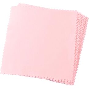 80pcs Microfiber Cleaning Cloth for Eyeglasses Camera Lens and Screens Scratch Portable for Polishing Jewelry and Removing Dust and Oils