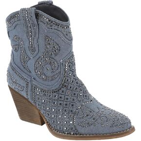 Very G Show Off Denim Blue Women's Fashion Boot - VGLB0451-420