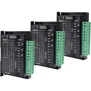 3pcs Microstep Driver DM542S Suitable for 23 Motor Stepper Driver 9-42 Max, 57 Series Stepper Motor