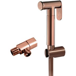 HandheldSprayer for Toilet Round Cloth Diaper Sprayer BrassSprayer for Toilet HandheldSprayer - withHose for Feminine Wash, Toilet Cleaning, Pet Washing,Type3(Type4)