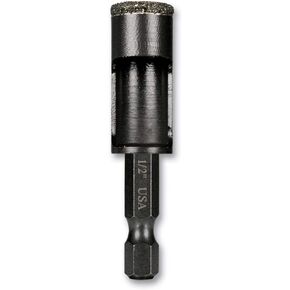 Jore Diamond Tile Black Oxide Drill Bit Porcelain 1/2" Dia
