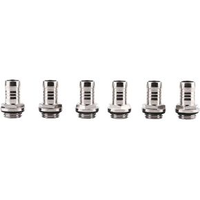 6 PCS PC Water Cooling Fitting, 6 PCS G1/4 Barb Fitting Adapter, Two touch Fitting G1/4 Thread Barb Connector for Tube Connecting Water Cooling System Kit (11mm)